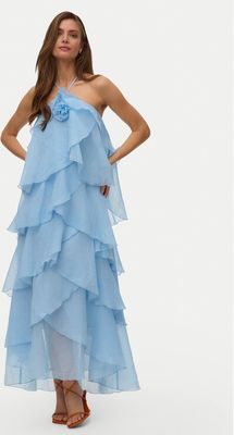 Vero Moda - Sukienka trapezowa na lato ze sklepu: MODIVO w kategorii: Sukienki - zdjęcie WP-EBWP-BKLVO-LN0_0000305889522