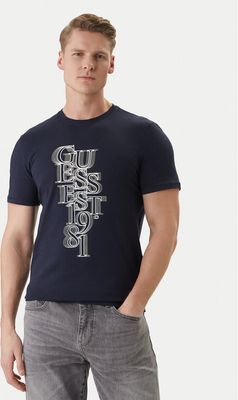 T-shirt męski młodzieżowy Guess ze sklepu: MODIVO w kategorii: T-shirty męskie - zdjęcie WP-EBWP-BKLVO-LN0_0000305889829