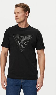 T-shirt męski Guess ze sklepu: MODIVO w kategorii: T-shirty męskie - zdjęcie WP-EBWP-BKLVO-LN0_0000305889904