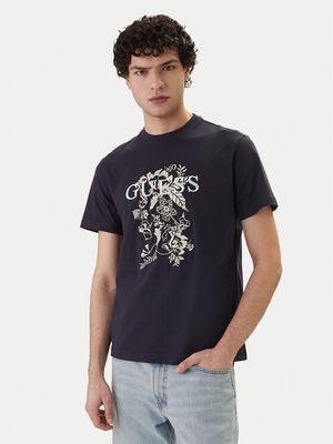 Guess - T-shirt męski ze sklepu: MODIVO w kategorii: T-shirty męskie - zdjęcie WP-EBWP-BKLVO-LN0_0000305889966
