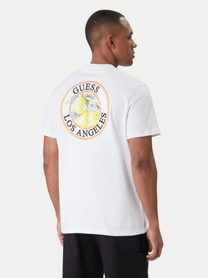 T-shirt męski młodzieżowy Guess ze sklepu: MODIVO w kategorii: T-shirty męskie - zdjęcie WP-EBWP-BKLVO-LN0_0000305889980