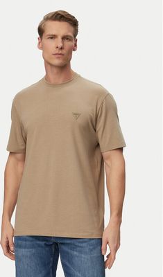 T-shirt męski casual na wiosnę Guess ze sklepu: MODIVO w kategorii: T-shirty męskie - zdjęcie WP-EBWP-BKLVO-LN0_0000305890023