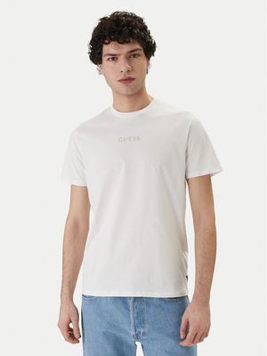 T-shirt męski Guess ze sklepu: MODIVO w kategorii: T-shirty męskie - zdjęcie WP-EBWP-BKLVO-LN0_0000305890078