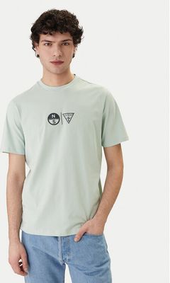Guess - T-shirt męski młodzieżowy ze sklepu: MODIVO w kategorii: T-shirty męskie - zdjęcie WP-EBWP-BKLVO-LN0_0000305890221