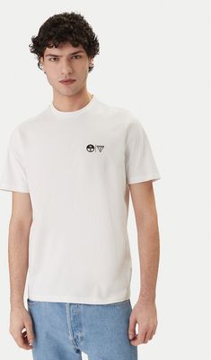 T-shirt męski sportowy Guess ze sklepu: MODIVO w kategorii: T-shirty męskie - zdjęcie WP-EBWP-BKLVO-LN0_0000305890238