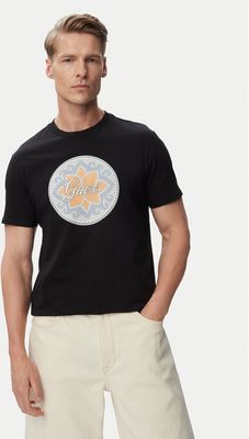 Guess - T-shirt męski na wiosnę ze sklepu: MODIVO w kategorii: T-shirty męskie - zdjęcie WP-EBWP-BKLVO-LN0_0000305890269
