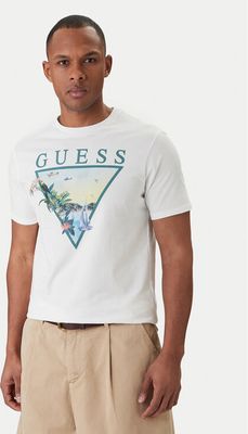 T-shirt męski Guess ze sklepu: MODIVO w kategorii: T-shirty męskie - zdjęcie WP-EBWP-BKLVO-LN0_0000305890276