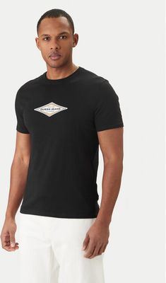 T-shirt męski młodzieżowy na wiosnę Guess Jeans ze sklepu: MODIVO w kategorii: T-shirty męskie - zdjęcie WP-EBWP-BKLVO-LN0_0000305890306