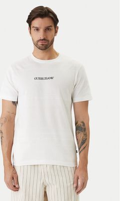 T-shirt męski młodzieżowy Guess Jeans ze sklepu: MODIVO w kategorii: T-shirty męskie - zdjęcie WP-EBWP-BKLVO-LN0_0000305890429
