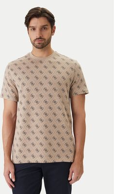 Guess - T-shirt męski w stylu młodzieżowym ze sklepu: MODIVO w kategorii: T-shirty męskie - zdjęcie WP-EBWP-BKLVO-LN0_0000305890689