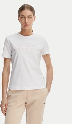 Guess - Bluzka damska na wiosnę ze sklepu: MODIVO w kategorii: Bluzki damskie - zdjęcie WP-EBWP-BKLVO-LN0_0000305892737