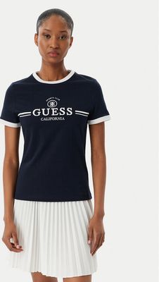 Bluzka damska Guess ze sklepu: MODIVO w kategorii: Bluzki damskie - zdjęcie WP-EBWP-BKLVO-LN0_0000305892768