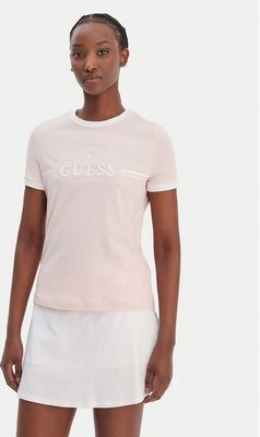 Bluzka damska Guess ze sklepu: MODIVO w kategorii: Bluzki damskie - zdjęcie WP-EBWP-BKLVO-LN0_0000305892782