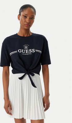 Bluzka damska w stylu młodzieżowym na wiosnę Guess ze sklepu: MODIVO w kategorii: Bluzki damskie - zdjęcie WP-EBWP-BKLVO-LN0_0000305892904