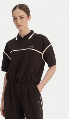 Bluzka damska casualowa Guess ze sklepu: MODIVO w kategorii: Bluzki damskie - zdjęcie WP-EBWP-BKLVO-LN0_0000305893116