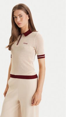 Bluzka damska na lato Guess ze sklepu: MODIVO w kategorii: Bluzki damskie - zdjęcie WP-EBWP-BKLVO-LN0_0000305893987