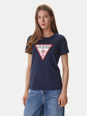 Bluzka damska Guess ze sklepu: MODIVO w kategorii: Bluzki damskie - zdjęcie WP-EBWP-BKLVO-LN0_0000305894540