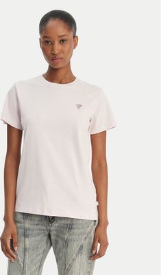 Bluzka damska casual Guess Jeans ze sklepu: MODIVO w kategorii: Bluzki damskie - zdjęcie WP-EBWP-BKLVO-LN0_0000305894717