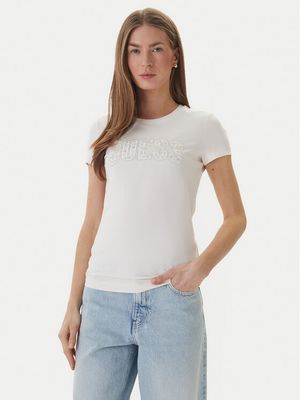 Bluzka damska casual Guess ze sklepu: MODIVO w kategorii: Bluzki damskie - zdjęcie WP-EBWP-BKLVO-LN0_0000305895394