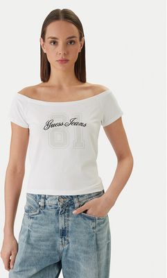 Guess Jeans - Bluzka damska młodzieżowa ze sklepu: MODIVO w kategorii: Bluzki damskie - zdjęcie WP-EBWP-BKLVO-LN0_0000305897299