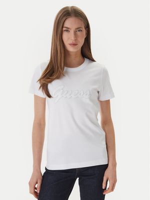 Bluzka damska wiosenna Guess ze sklepu: MODIVO w kategorii: Bluzki damskie - zdjęcie WP-EBWP-BKLVO-LN0_0000305897329