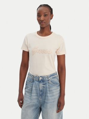 Bluzka damska Guess ze sklepu: MODIVO w kategorii: Bluzki damskie - zdjęcie WP-EBWP-BKLVO-LN0_0000305897343