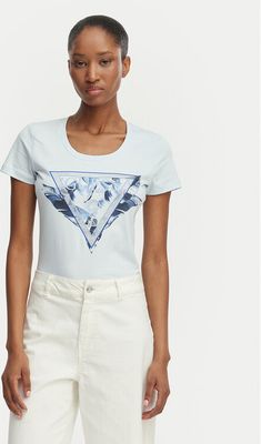 Bluzka damska w stylu młodzieżowym Guess ze sklepu: MODIVO w kategorii: Bluzki damskie - zdjęcie WP-EBWP-BKLVO-LN0_0000305897374
