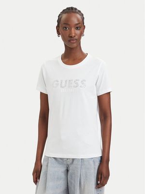 Bluzka damska wiosenna Guess ze sklepu: MODIVO w kategorii: Bluzki damskie - zdjęcie WP-EBWP-BKLVO-LN0_0000305897473