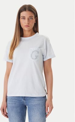Bluzka damska na wiosnę casual Guess ze sklepu: MODIVO w kategorii: Bluzki damskie - zdjęcie WP-EBWP-BKLVO-LN0_0000305897503