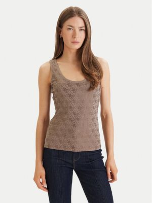 Bluzka damska na lato Guess ze sklepu: MODIVO w kategorii: Bluzki damskie - zdjęcie WP-EBWP-BKLVO-LN0_0000305898296