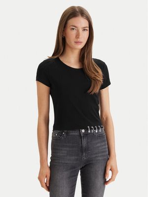 Bluzka damska wiosenna Guess ze sklepu: MODIVO w kategorii: Bluzki damskie - zdjęcie WP-EBWP-BKLVO-LN0_0000305898340