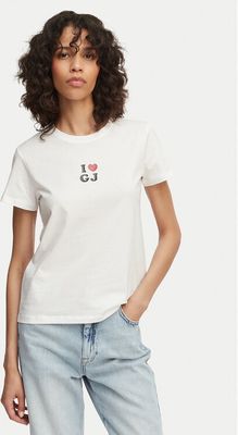 Bluzka damska młodzieżowa Guess Jeans ze sklepu: MODIVO w kategorii: Bluzki damskie - zdjęcie WP-EBWP-BKLVO-LN0_0000305898593