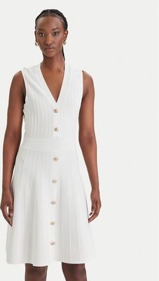 Sukienka rozkloszowana casual Guess ze sklepu: MODIVO w kategorii: Sukienki - zdjęcie WP-EBWP-BKLVO-LN0_0000305898944