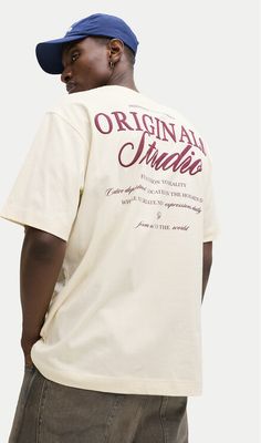 T-shirt męski na wiosnę Jack & Jones ze sklepu: MODIVO w kategorii: T-shirty męskie - zdjęcie WP-EBWP-BKLVO-LN0_0000305898982