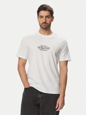 T-shirt męski w stylu młodzieżowym Jack & Jones ze sklepu: MODIVO w kategorii: T-shirty męskie - zdjęcie WP-EBWP-BKLVO-LN0_0000305899170