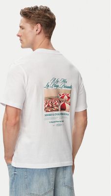 T-shirt męski na wiosnę Jack & Jones ze sklepu: MODIVO w kategorii: T-shirty męskie - zdjęcie WP-EBWP-BKLVO-LN0_0000305899279