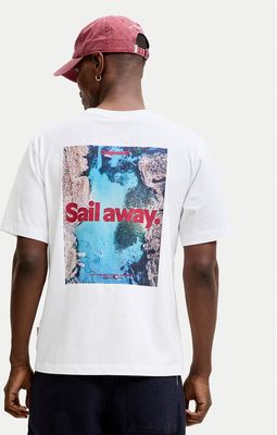 T-shirt męski młodzieżowy Jack & Jones ze sklepu: MODIVO w kategorii: T-shirty męskie - zdjęcie WP-EBWP-BKLVO-LN0_0000305899309