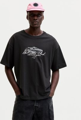 T-shirt męski Jack & Jones ze sklepu: MODIVO w kategorii: T-shirty męskie - zdjęcie WP-EBWP-BKLVO-LN0_0000305899378
