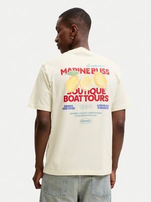T-shirt męski w stylu młodzieżowym Jack & Jones ze sklepu: MODIVO w kategorii: T-shirty męskie - zdjęcie WP-EBWP-BKLVO-LN0_0000305899392