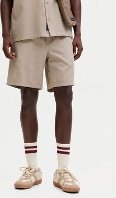 Spodenki męskie casualowe Jack & Jones ze sklepu: MODIVO w kategorii: Spodenki męskie - zdjęcie WP-EBWP-BKLVO-LN0_0000305899484
