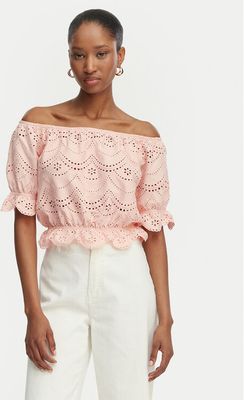 Bluzka damska Guess ze sklepu: MODIVO w kategorii: Bluzki damskie - zdjęcie WP-EBWP-BKLVO-LN0_0000305899613