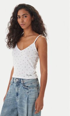 Guess Jeans - Bluzka damska na lato ze sklepu: MODIVO w kategorii: Bluzki damskie - zdjęcie WP-EBWP-BKLVO-LN0_0000305899767