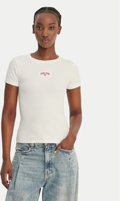 Bluzka damska casual Guess Jeans ze sklepu: MODIVO w kategorii: Bluzki damskie - zdjęcie WP-EBWP-BKLVO-LN0_0000305899880
