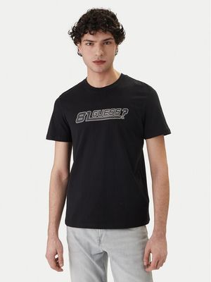 T-shirt męski Guess ze sklepu: MODIVO w kategorii: T-shirty męskie - zdjęcie WP-EBWP-BKLVO-LN0_0000305899927