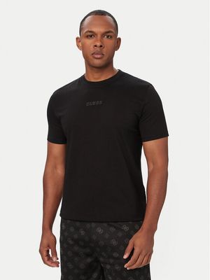T-shirt męski na wiosnę Guess ze sklepu: MODIVO w kategorii: T-shirty męskie - zdjęcie WP-EBWP-BKLVO-LN0_0000305899958