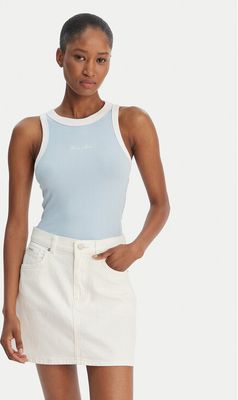 Bluzka damska na lato Guess Jeans ze sklepu: MODIVO w kategorii: Bluzki damskie - zdjęcie WP-EBWP-BKLVO-LN0_0000305900074