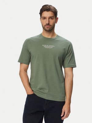 T-shirt męski na wiosnę Jack & Jones ze sklepu: MODIVO w kategorii: T-shirty męskie - zdjęcie WP-EBWP-BKLVO-LN0_0000305900241