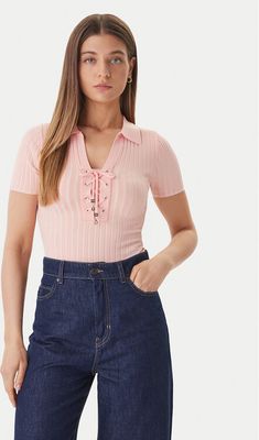 Sweter damski na zimę Guess ze sklepu: MODIVO w kategorii: Swetry damskie - zdjęcie WP-EBWP-BKLVO-LN0_0000305900364