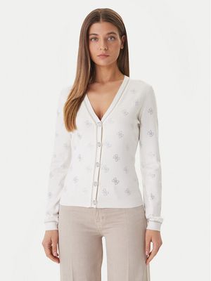 Sweter damski Guess ze sklepu: MODIVO w kategorii: Swetry damskie - zdjęcie WP-EBWP-BKLVO-LN0_0000305900395