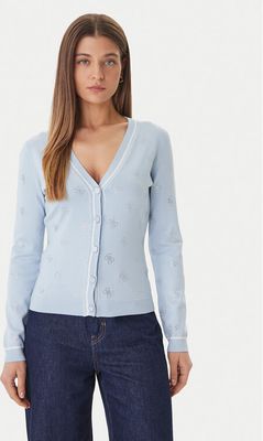 Sweter damski zimowy Guess ze sklepu: MODIVO w kategorii: Swetry damskie - zdjęcie WP-EBWP-BKLVO-LN0_0000305900401